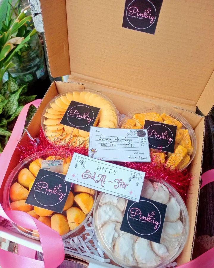 Foto sampul untuk produk Hampers Eid Fitr - 4 Kue Kering